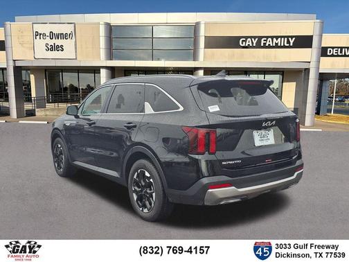Ebony Black 2026 Kia Sorento S