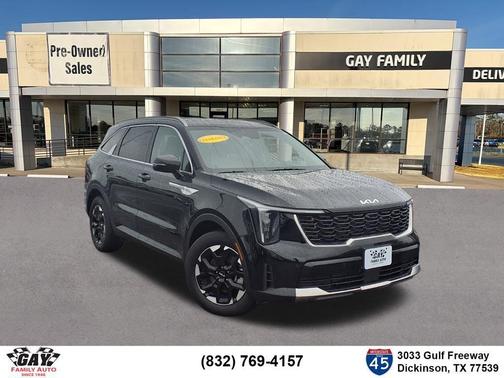 Ebony Black 2026 Kia Sorento S