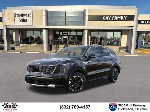 Ebony Black 2026 Kia Sorento S