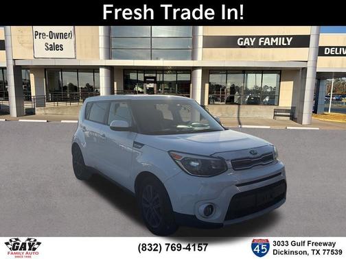 Clear White 2019 Kia Soul +