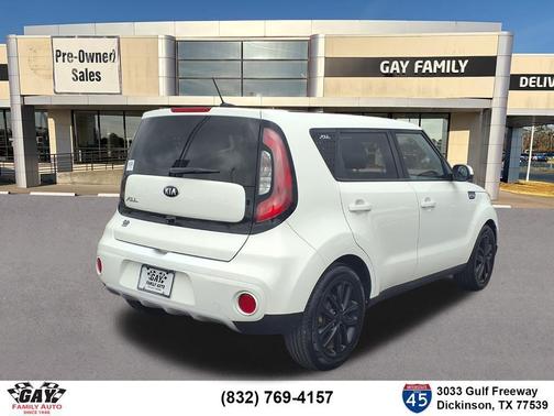 Clear White 2019 Kia Soul +