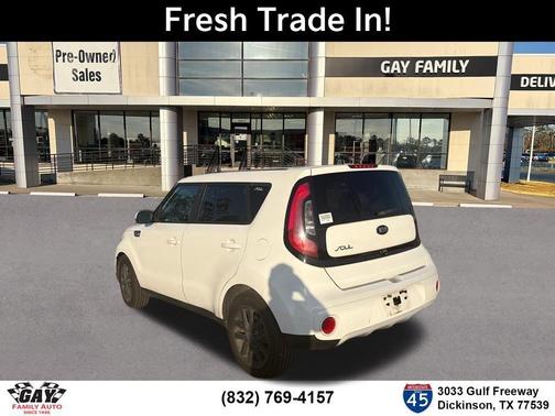 Clear White 2019 Kia Soul +