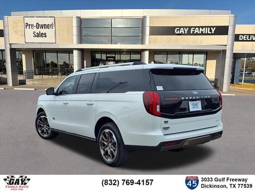 White Metallic 2026 Ford Expedition Max King Ranch