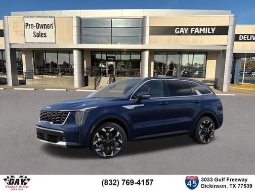 Midnight Black 2026 Kia Sorento EX