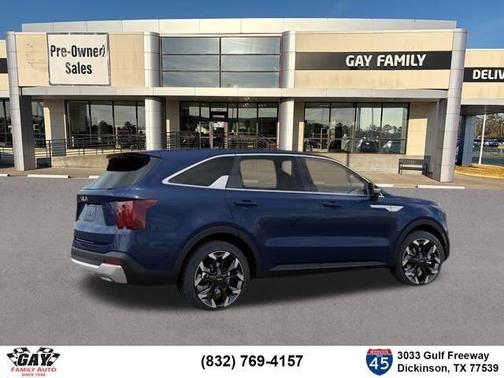 Midnight Black 2026 Kia Sorento EX