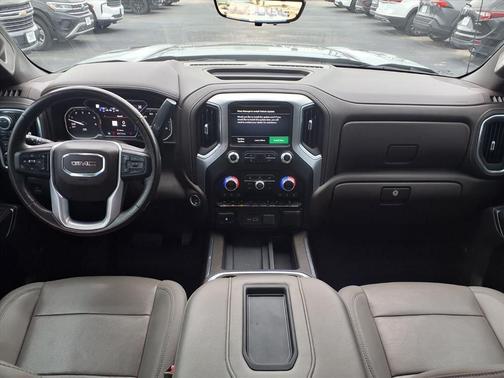 Steel Metallic 2021 GMC Sierra 1500 SLT