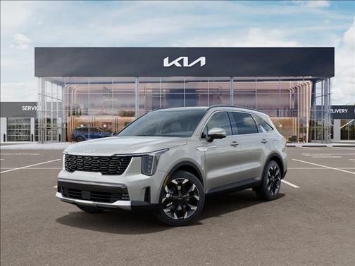 Ivory Silver 2026 Kia Sorento SX