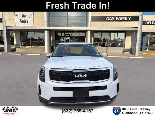 White Pearl 2022 Kia Telluride EX