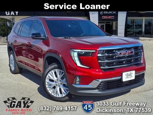 Volcanic Red 2026 GMC Acadia Elevation