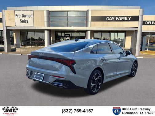 Gray 2025 Kia K5 GT-Line