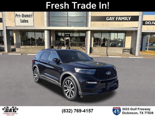 Black 2020 Ford Explorer ST