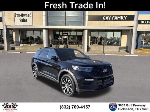 Black 2020 Ford Explorer ST