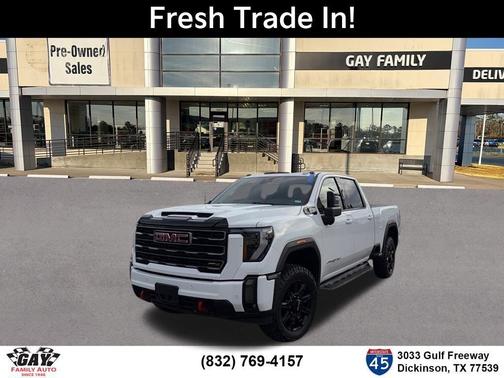 Summit White 2024 GMC Sierra 2500 AT4