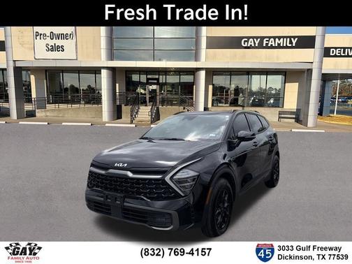Ebony Black 2023 Kia Sportage X-Pro Prestige