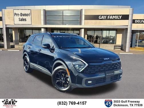 Ebony Black 2023 Kia Sportage X-Pro Prestige