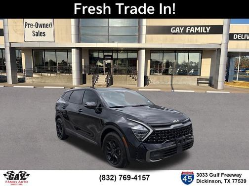 Ebony Black 2023 Kia Sportage X-Pro Prestige