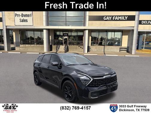 Ebony Black 2023 Kia Sportage X-Pro Prestige