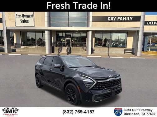 Ebony Black 2023 Kia Sportage X-Pro Prestige