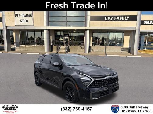 Ebony Black 2023 Kia Sportage X-Pro Prestige