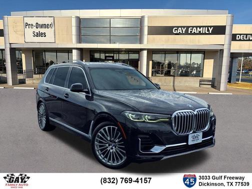 Black Sapphire Metallic 2020 BMW X7 xDrive40i
