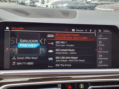 Black Sapphire Metallic 2020 BMW X7 xDrive40i