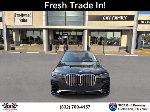 Black Sapphire Metallic 2020 BMW X7 xDrive40i