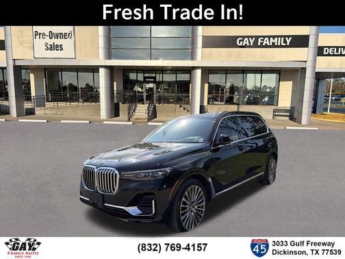 Black Sapphire Metallic 2020 BMW X7 xDrive40i