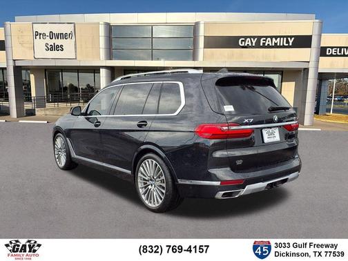 Black Sapphire Metallic 2020 BMW X7 xDrive40i