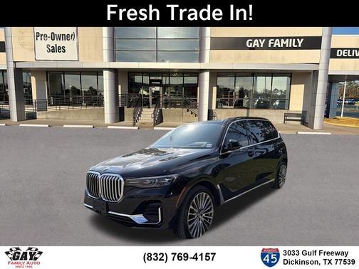 Black Sapphire Metallic 2020 BMW X7 xDrive40i