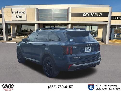 Midnight Black 2024 Kia Sorento SX Prestige