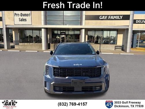 Midnight Black 2024 Kia Sorento SX Prestige