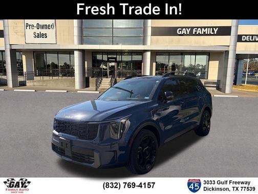 Midnight Black 2024 Kia Sorento SX Prestige