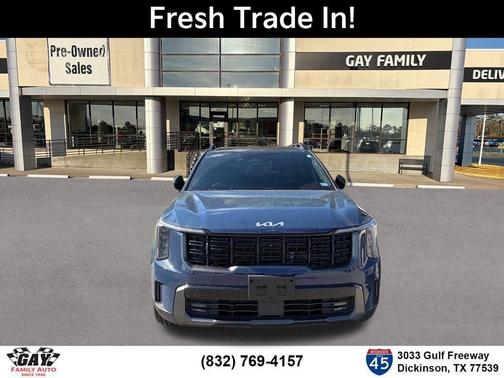 Midnight Black 2024 Kia Sorento SX Prestige