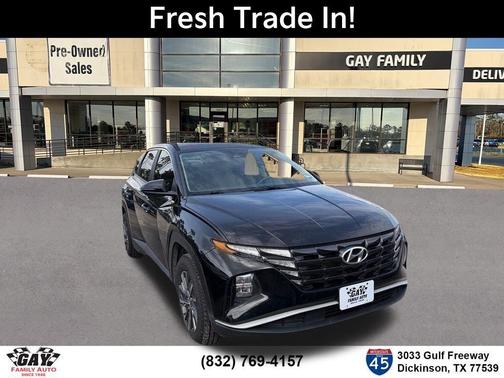 Phantom Black 2022 Hyundai TUCSON Hybrid Blue