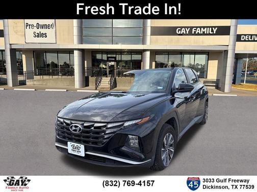 Phantom Black 2022 Hyundai TUCSON Hybrid Blue