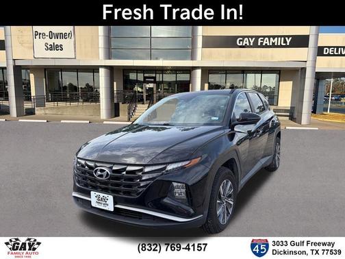 Phantom Black 2022 Hyundai TUCSON Hybrid Blue