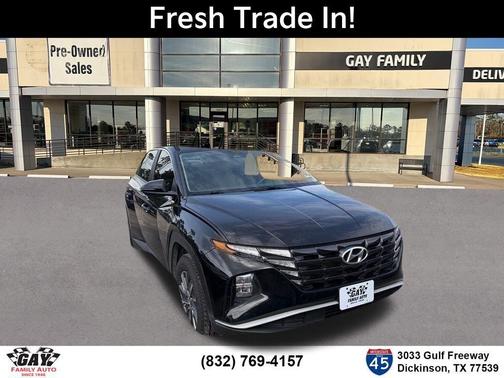 Phantom Black 2022 Hyundai TUCSON Hybrid Blue