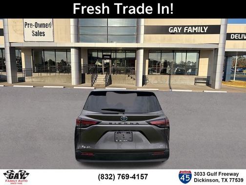 Predawn Gray Mica 2022 Toyota Sienna LE