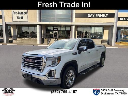 Summit White 2021 GMC Sierra 1500 SLT