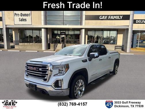 Summit White 2021 GMC Sierra 1500 SLT