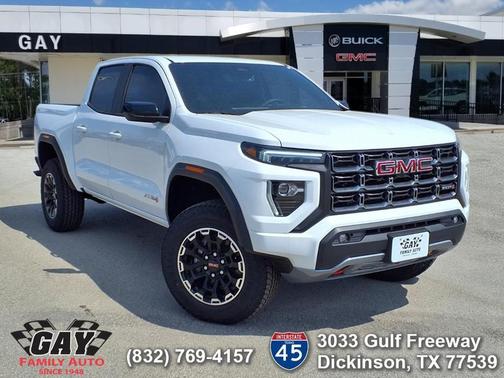 Summit White 2026 GMC Canyon AT4