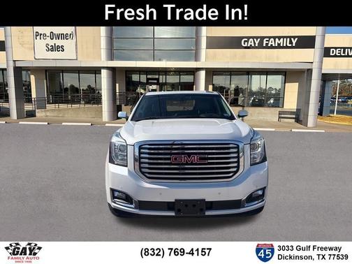 White Frost 2018 GMC Yukon SLT
