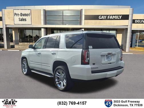 White Frost 2018 GMC Yukon SLT