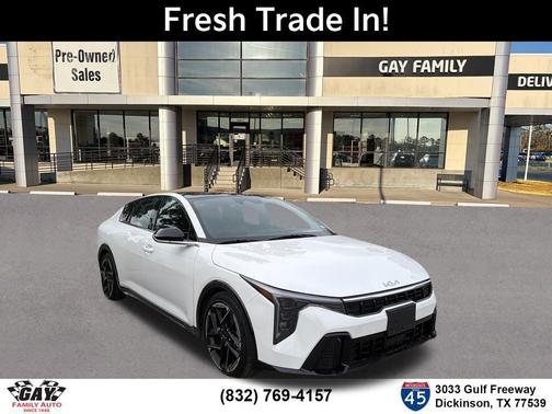 Snow White Pearl 2025 Kia K4 GT-Line