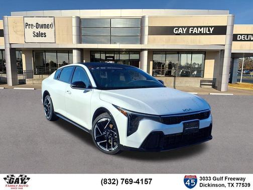 Snow White Pearl 2025 Kia K4 GT-Line