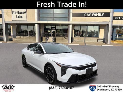 Snow White Pearl 2025 Kia K4 GT-Line