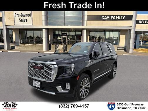Onyx Black 2021 GMC Yukon Denali