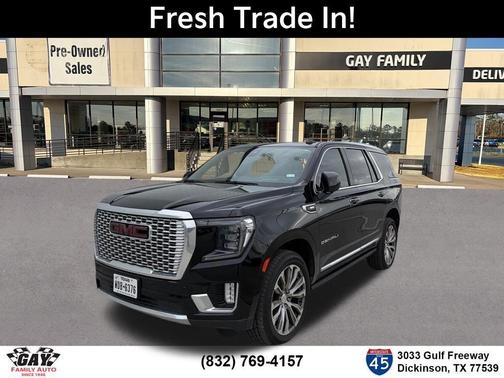 Onyx Black 2021 GMC Yukon Denali