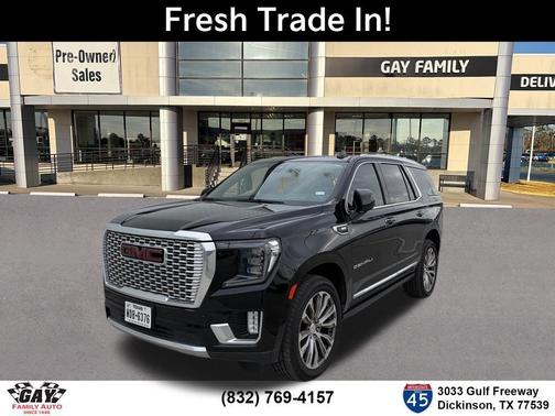 Onyx Black 2021 GMC Yukon Denali