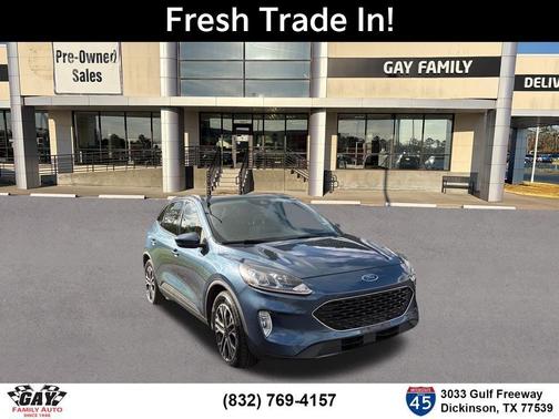 Blue Metallic 2020 Ford Escape SEL